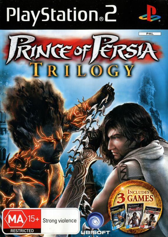 Prince of Persia Trilogy box art for Playstation 2